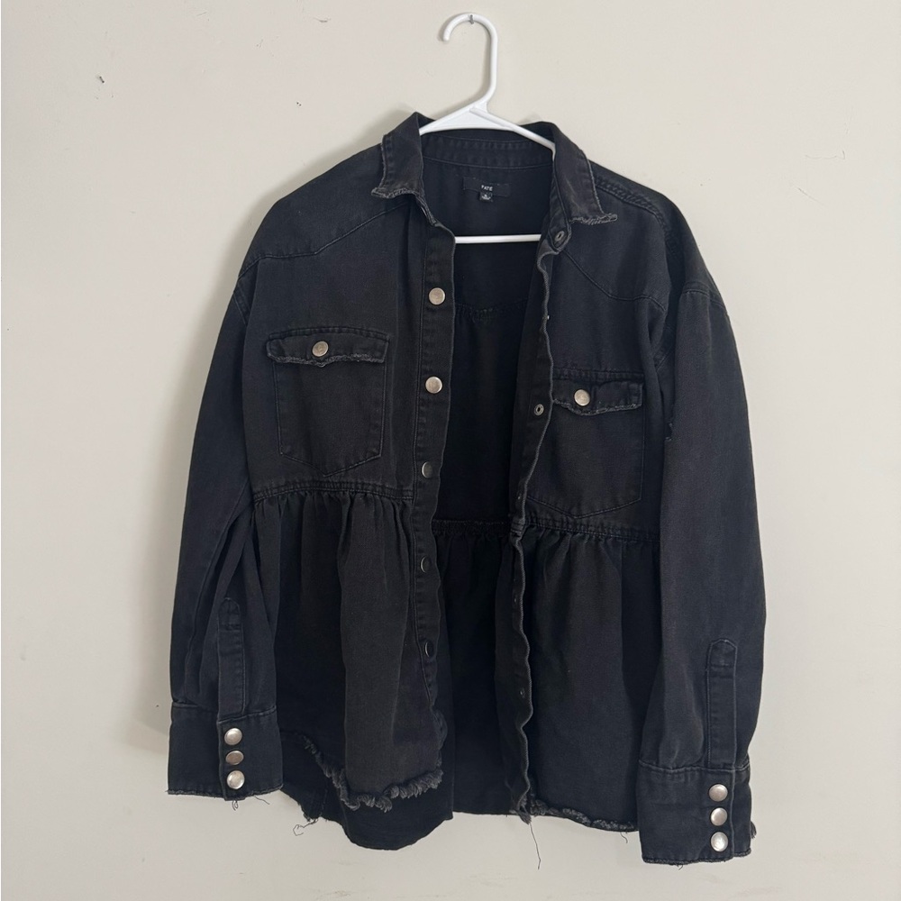 Black Denim Jacket